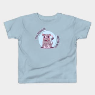 Real Unicorns Have Curves Kids T-Shirt